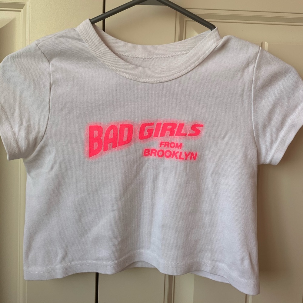 Brandy Melville Bad girls from Brooklyn top